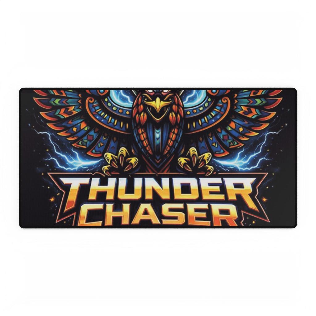 Thunder Chaser Combat Simulations Desk Mat | Thunderbird Gaming Mouse Pad 31.5×15.5"