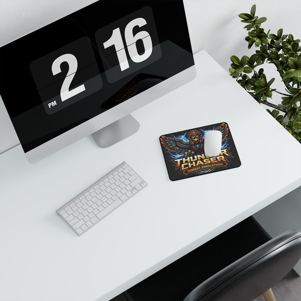 Thunder Chaser Combat Simulations Gaming Mouse Pad | Thunderbird Esports Pad 9.5×8"