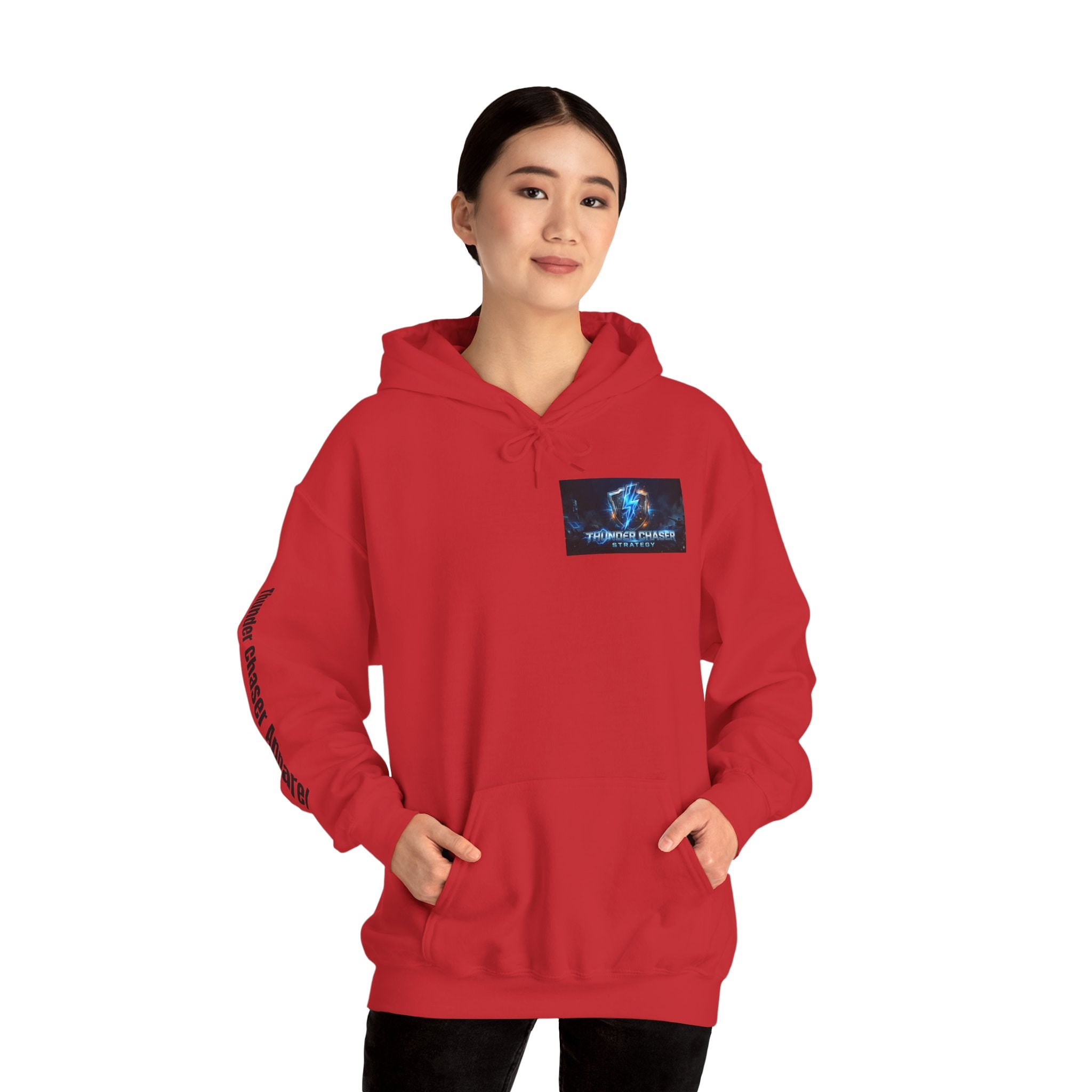 Thunder Chaser Strategy Hoodie – Lightning Bolt Graphic Sweatshirt