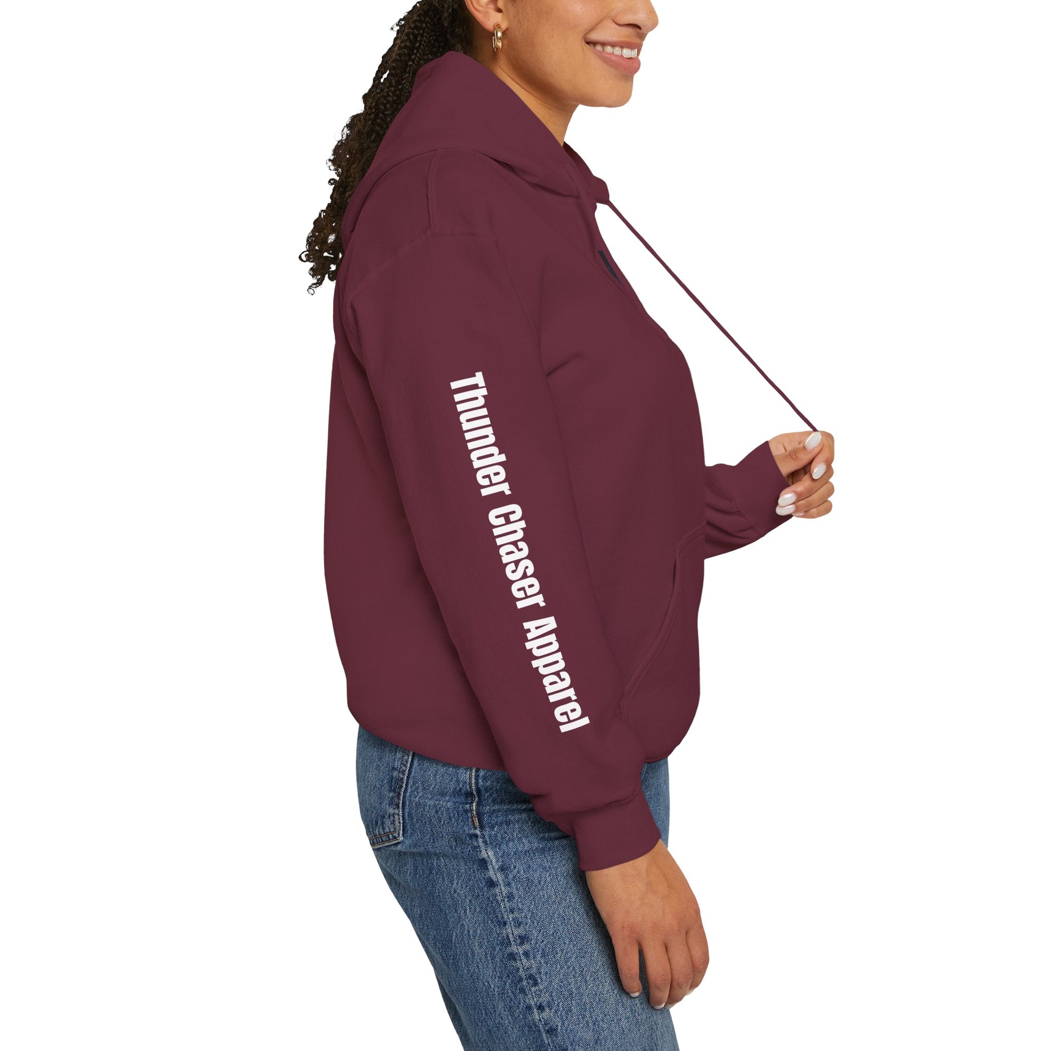 Thunder Chaser Strategy Hoodie – Lightning Bolt Graphic Sweatshirt