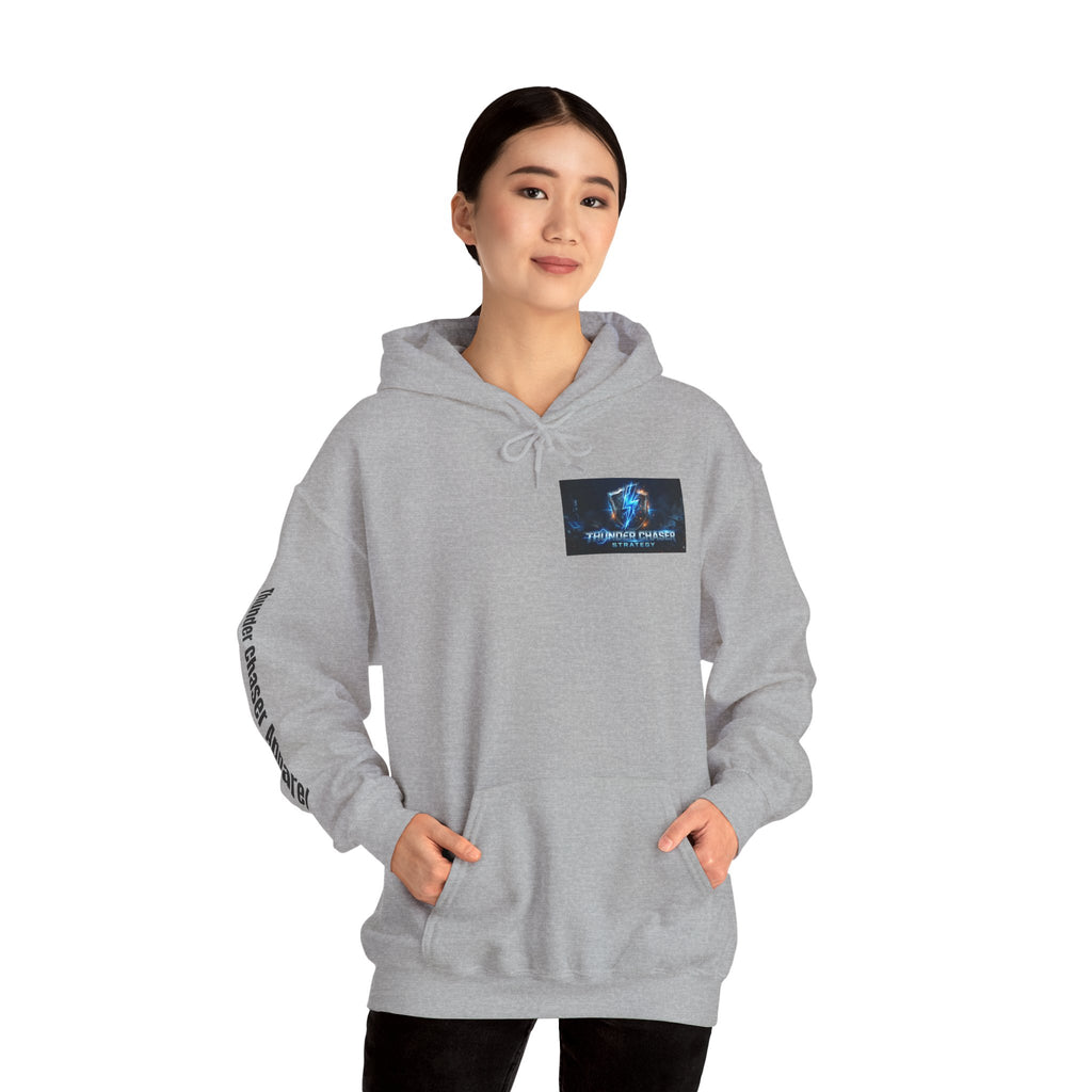 Thunder Chaser Strategy Hoodie – Lightning Bolt Graphic Sweatshirt