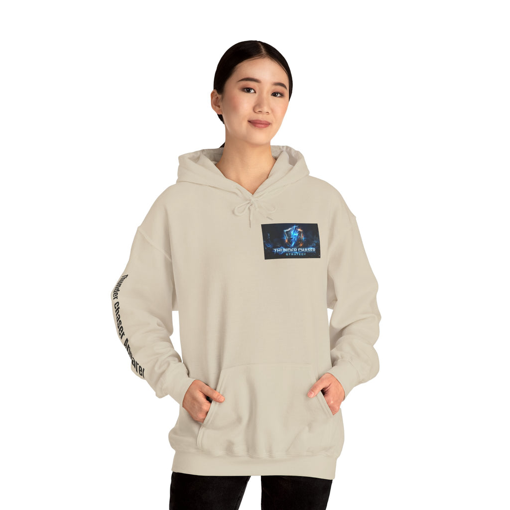 Thunder Chaser Strategy Hoodie – Lightning Bolt Graphic Sweatshirt