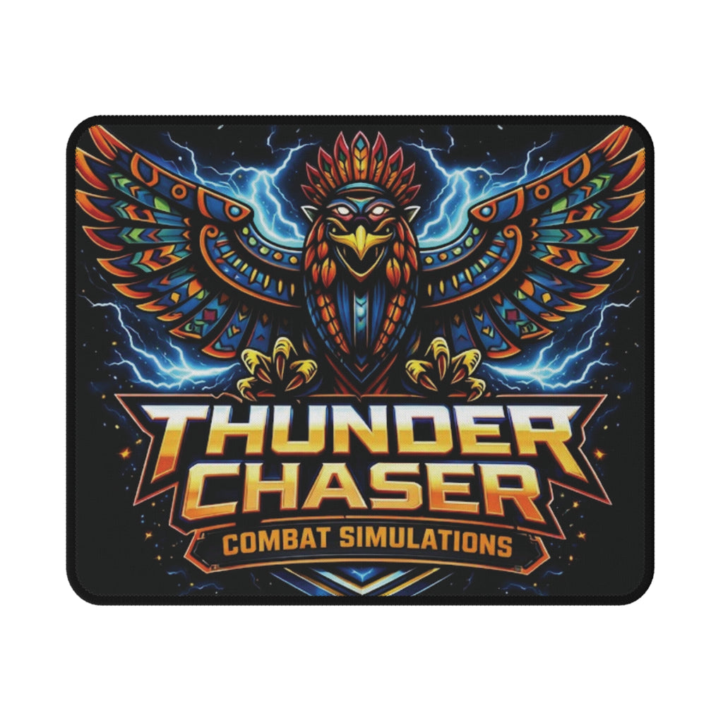 Thunder Chaser Combat Simulations Gaming Mouse Pad | Thunderbird Esports Pad 9.5×8"