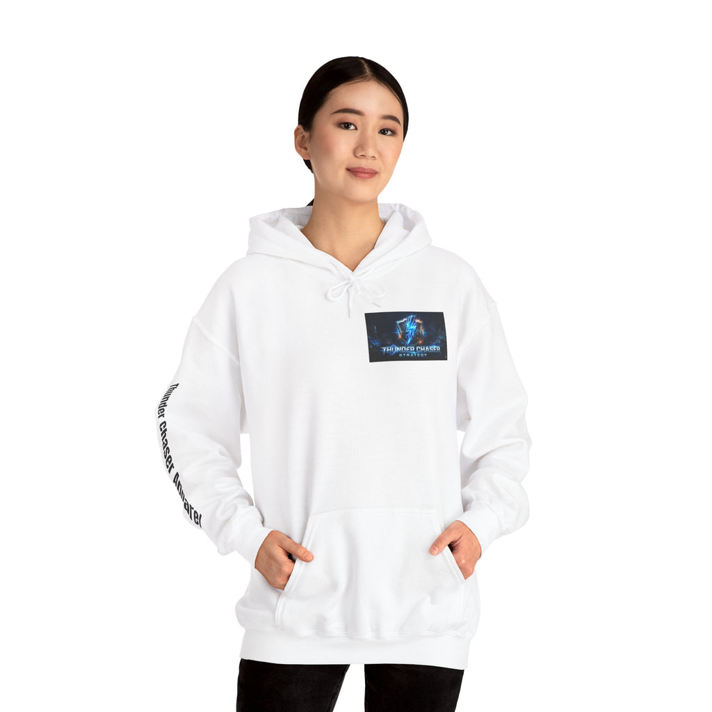 Thunder Chaser Strategy Hoodie – Lightning Bolt Graphic Sweatshirt