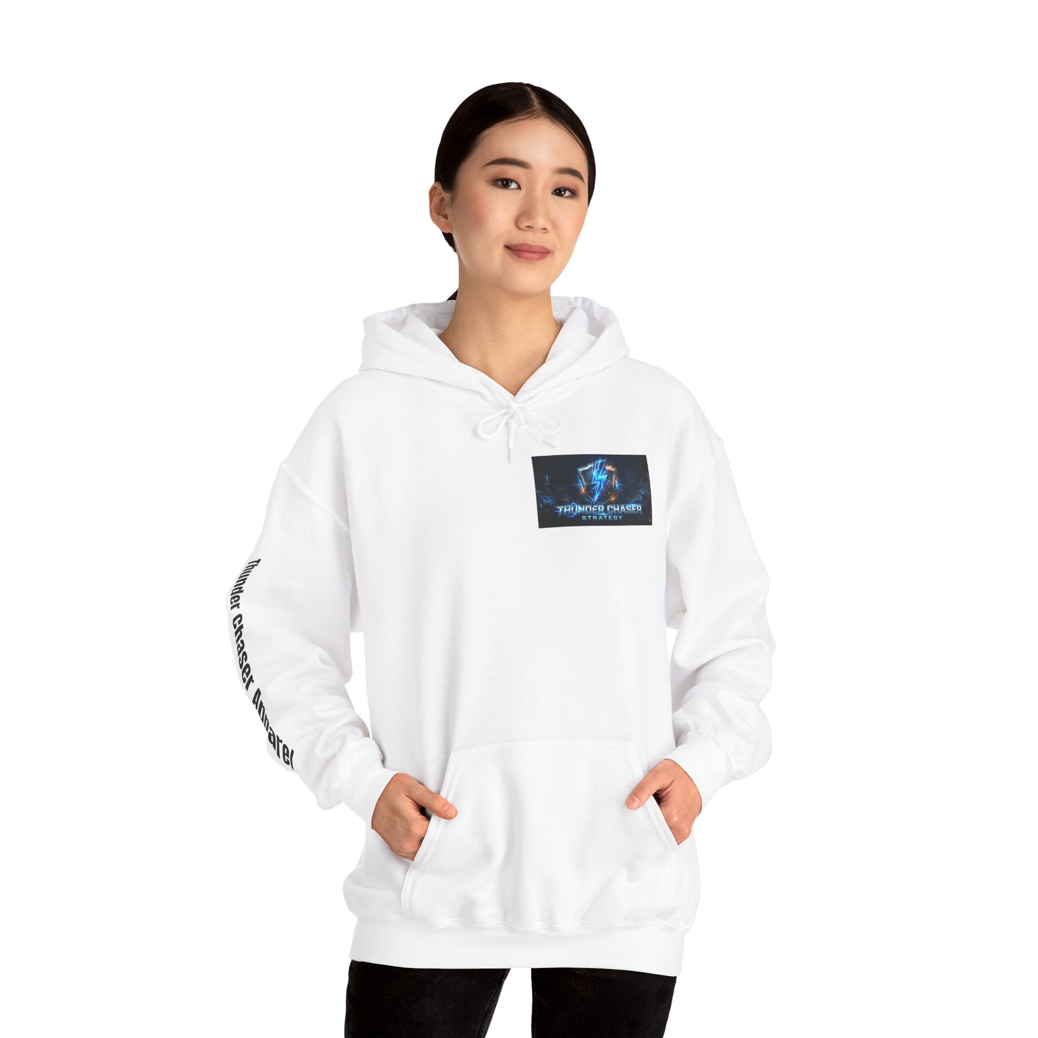 Thunder Chaser Strategy Hoodie – Lightning Bolt Graphic Sweatshirt