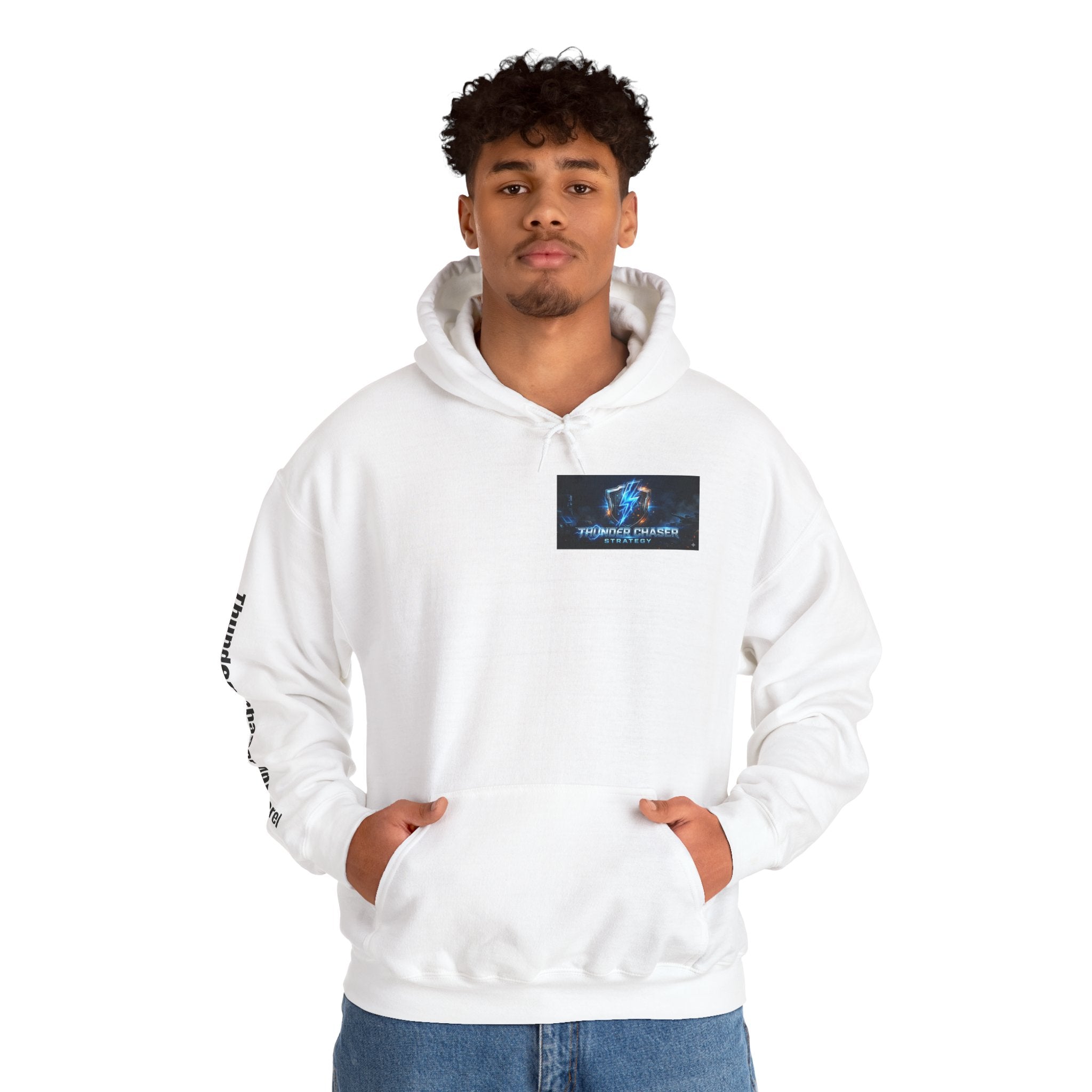 Thunder Chaser Strategy Hoodie – Lightning Bolt Graphic Sweatshirt