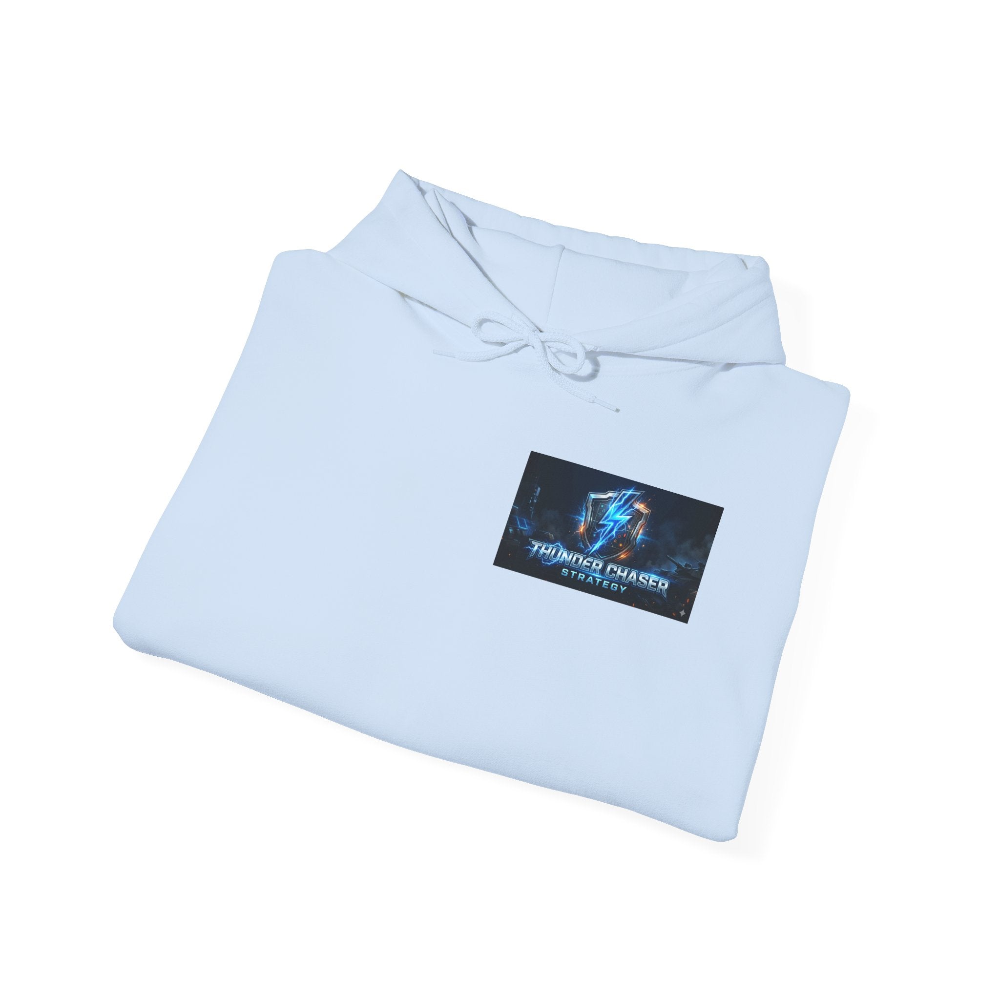 Thunder Chaser Strategy Hoodie – Lightning Bolt Graphic Sweatshirt