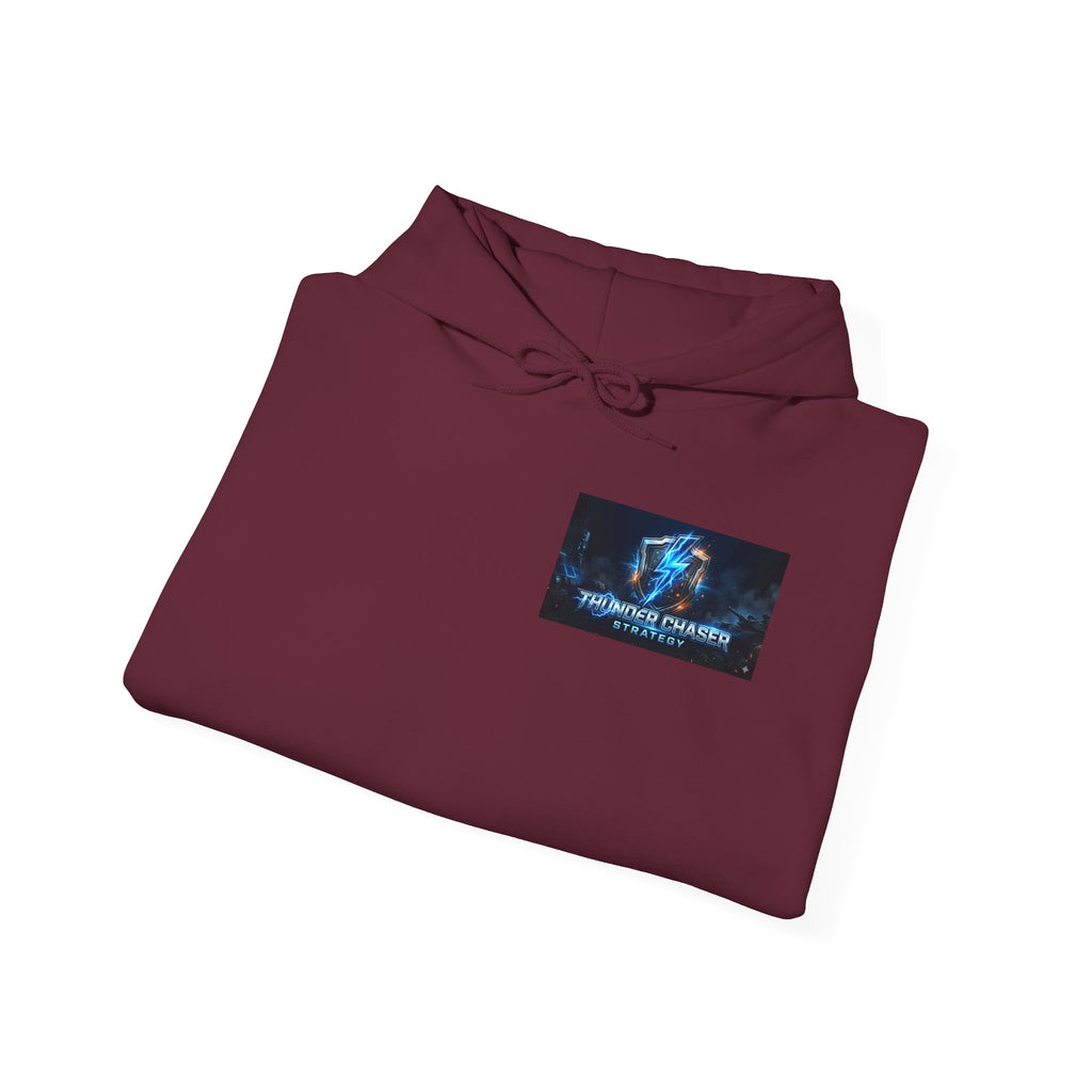 Thunder Chaser Strategy Hoodie – Lightning Bolt Graphic Sweatshirt