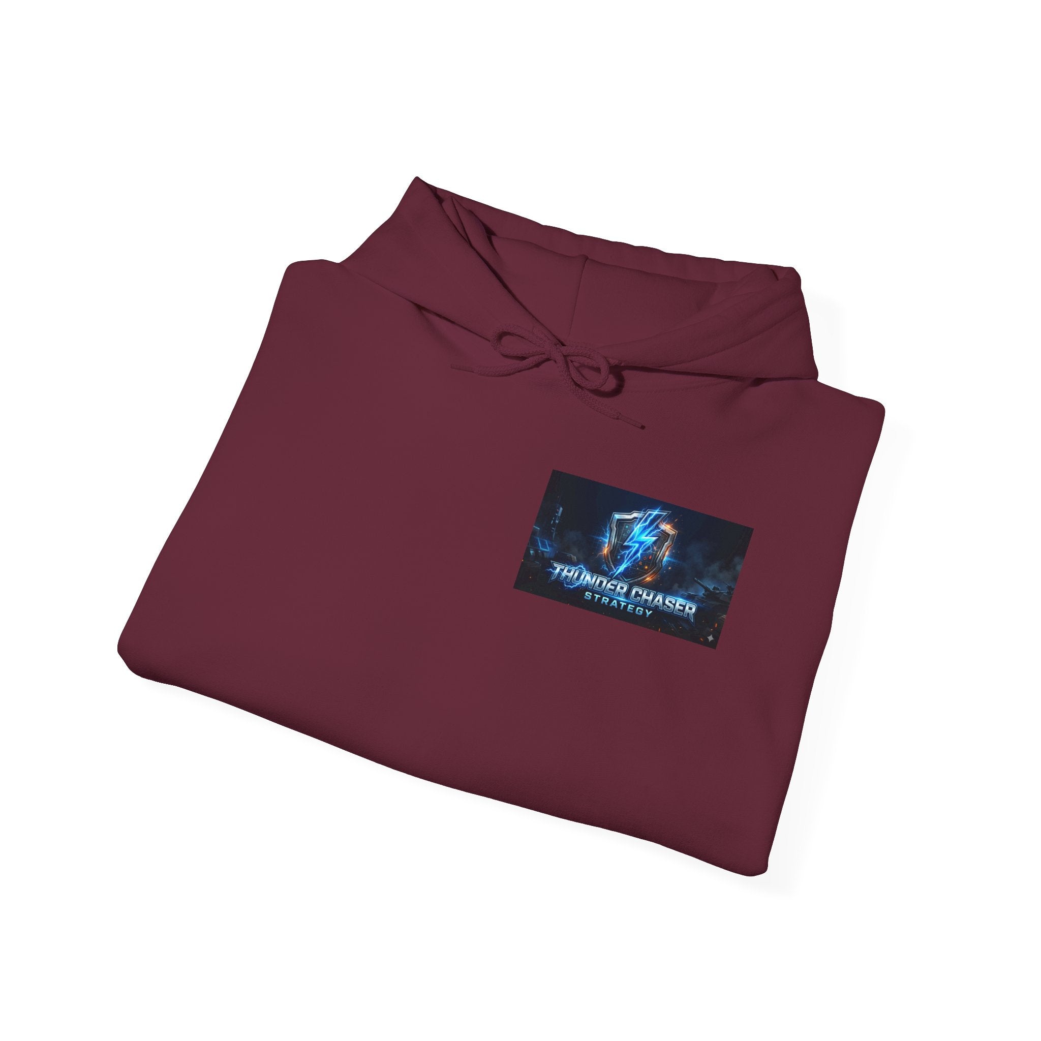 Thunder Chaser Strategy Hoodie – Lightning Bolt Graphic Sweatshirt