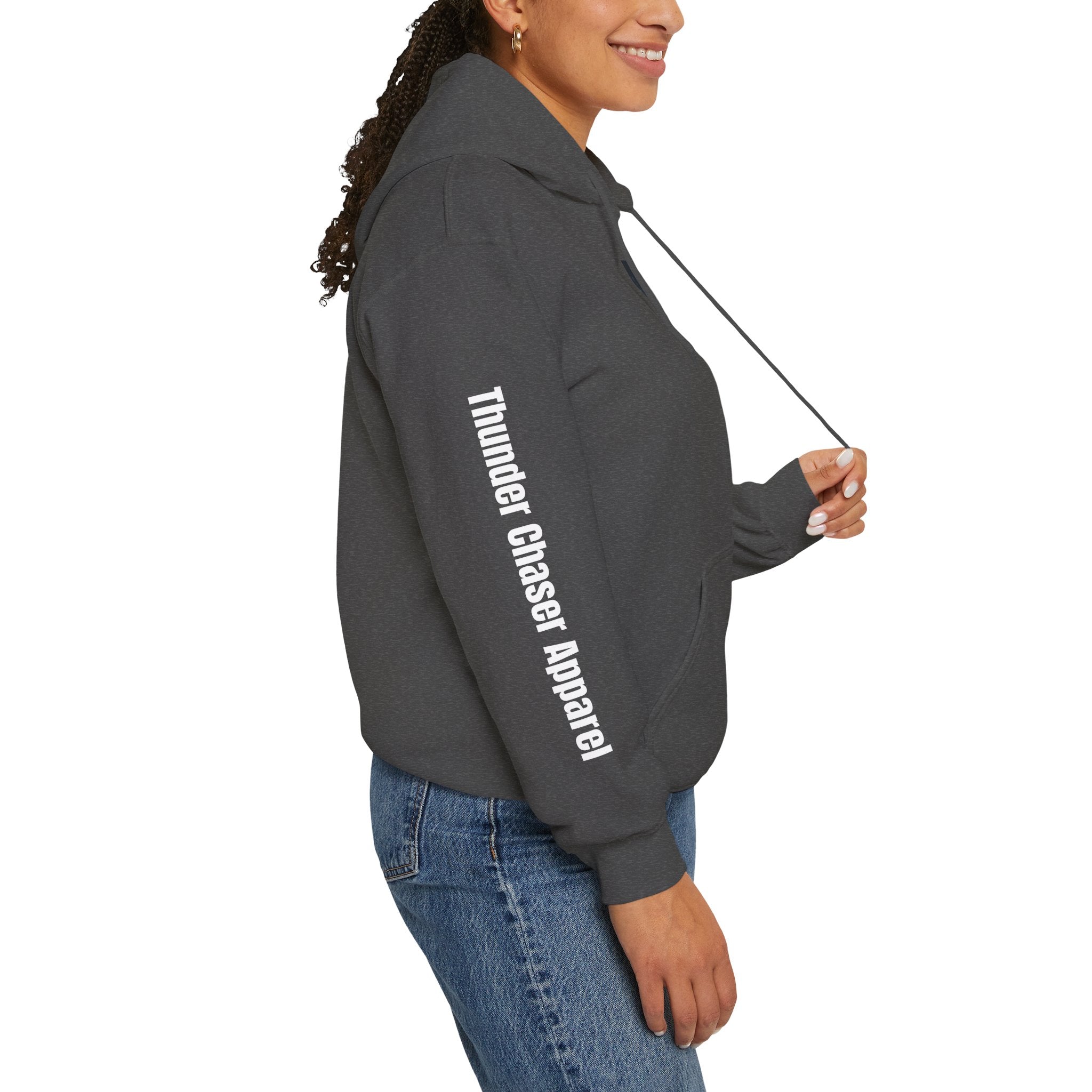 Thunder Chaser Strategy Hoodie – Lightning Bolt Graphic Sweatshirt