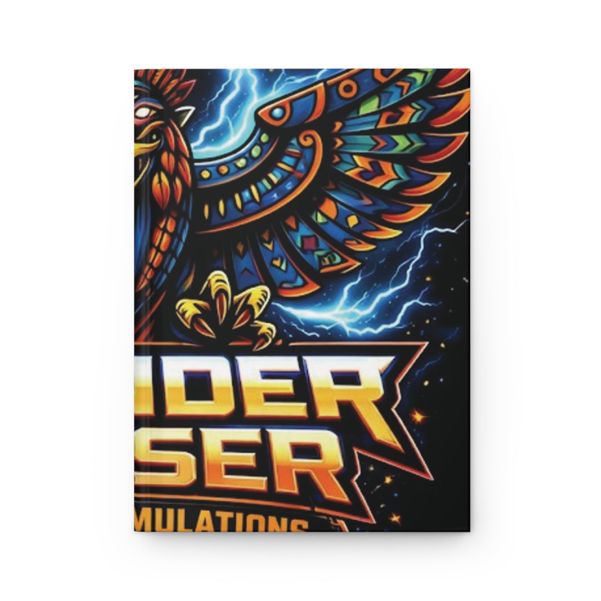Thunder Chaser Combat Simulations Field Journal – Hardcover Matte Notebook
