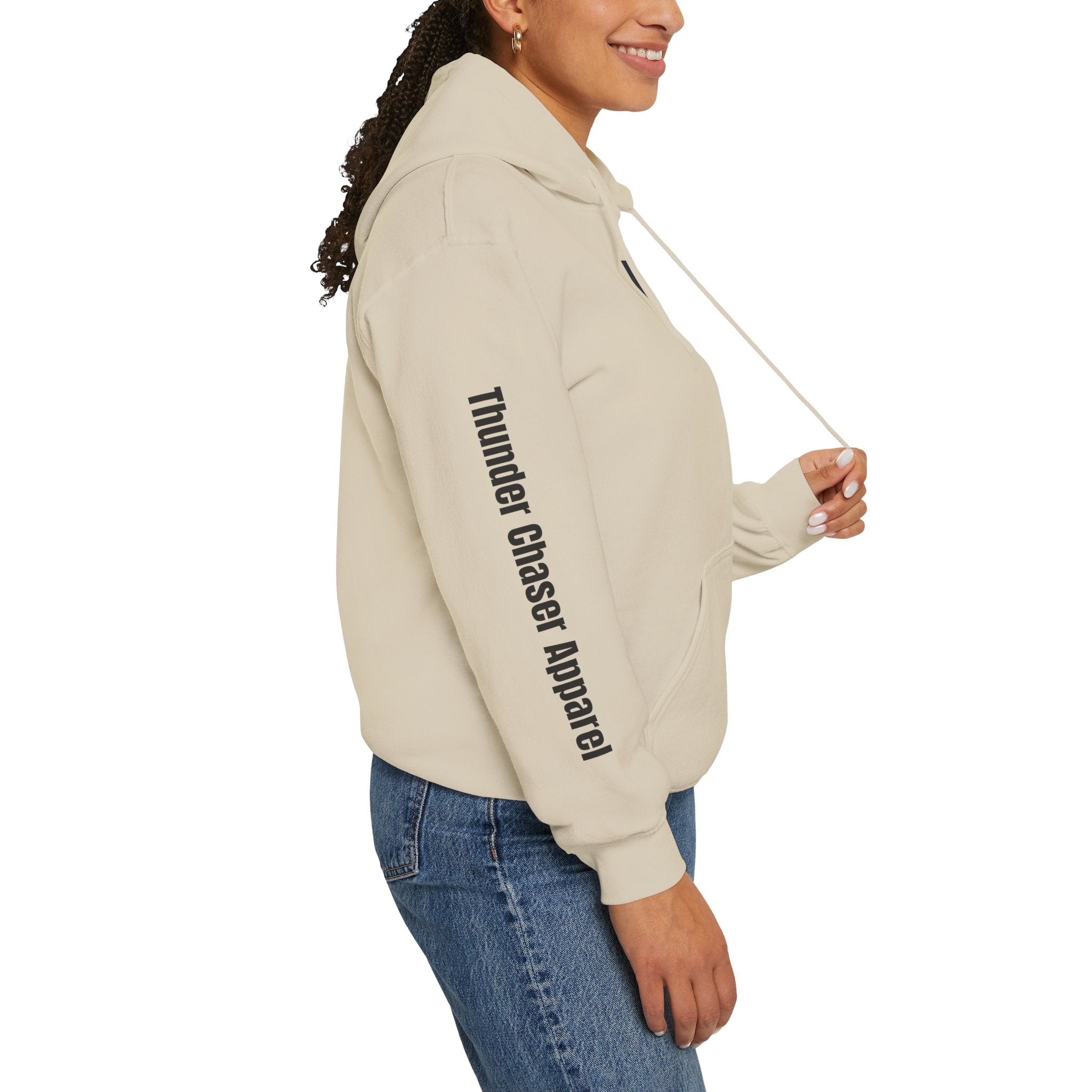 Thunder Chaser Strategy Hoodie – Lightning Bolt Graphic Sweatshirt