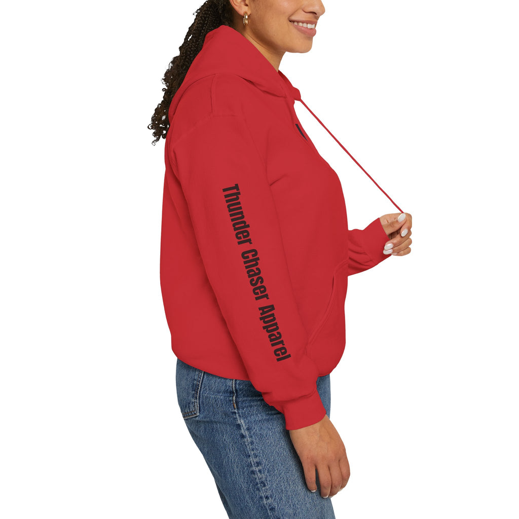 Thunder Chaser Strategy Hoodie – Lightning Bolt Graphic Sweatshirt