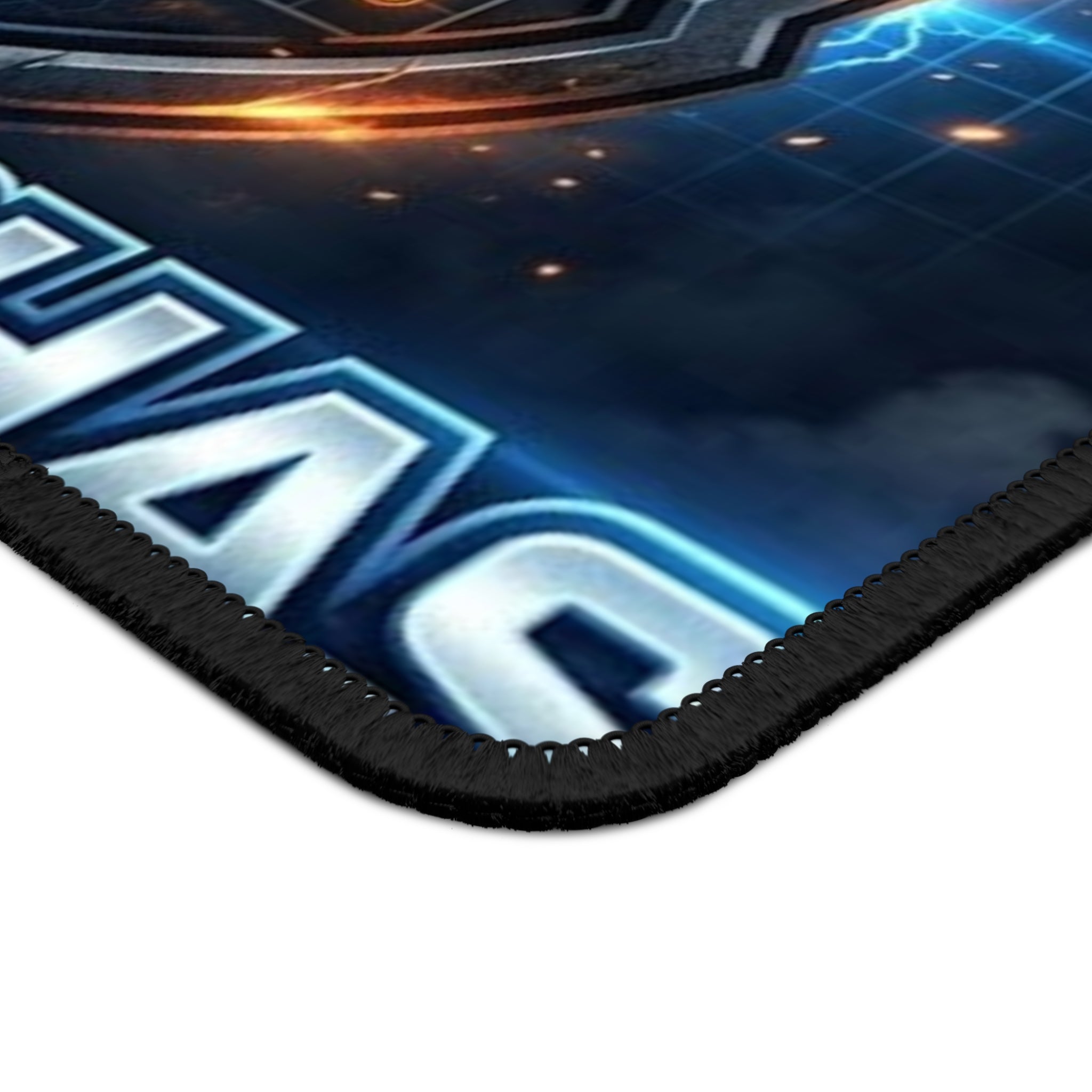 Thunder Chaser Strategy Gaming Mouse Pad | Lightning Shield Esports Desk Mat 9"×7"