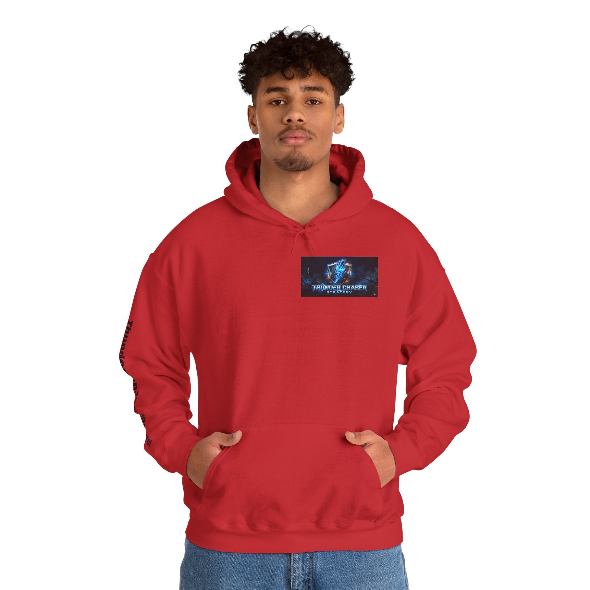 Thunder Chaser Strategy Hoodie – Lightning Bolt Graphic Sweatshirt