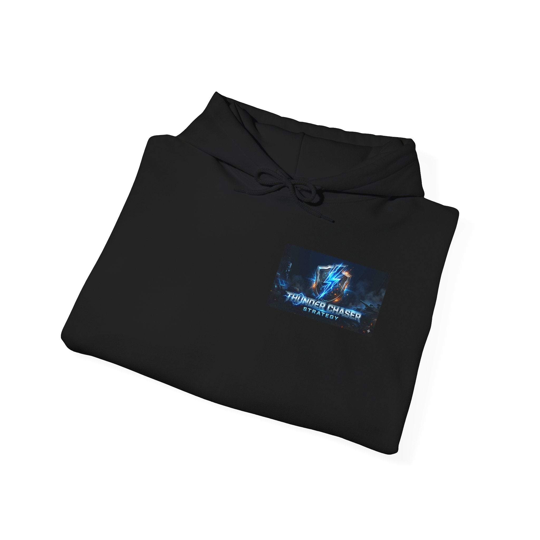 Thunder Chaser Strategy Hoodie – Lightning Bolt Graphic Sweatshirt
