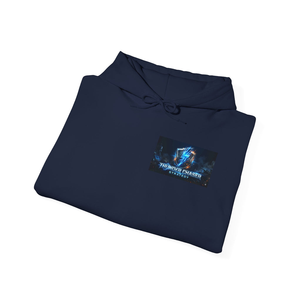 Thunder Chaser Strategy Hoodie – Lightning Bolt Graphic Sweatshirt