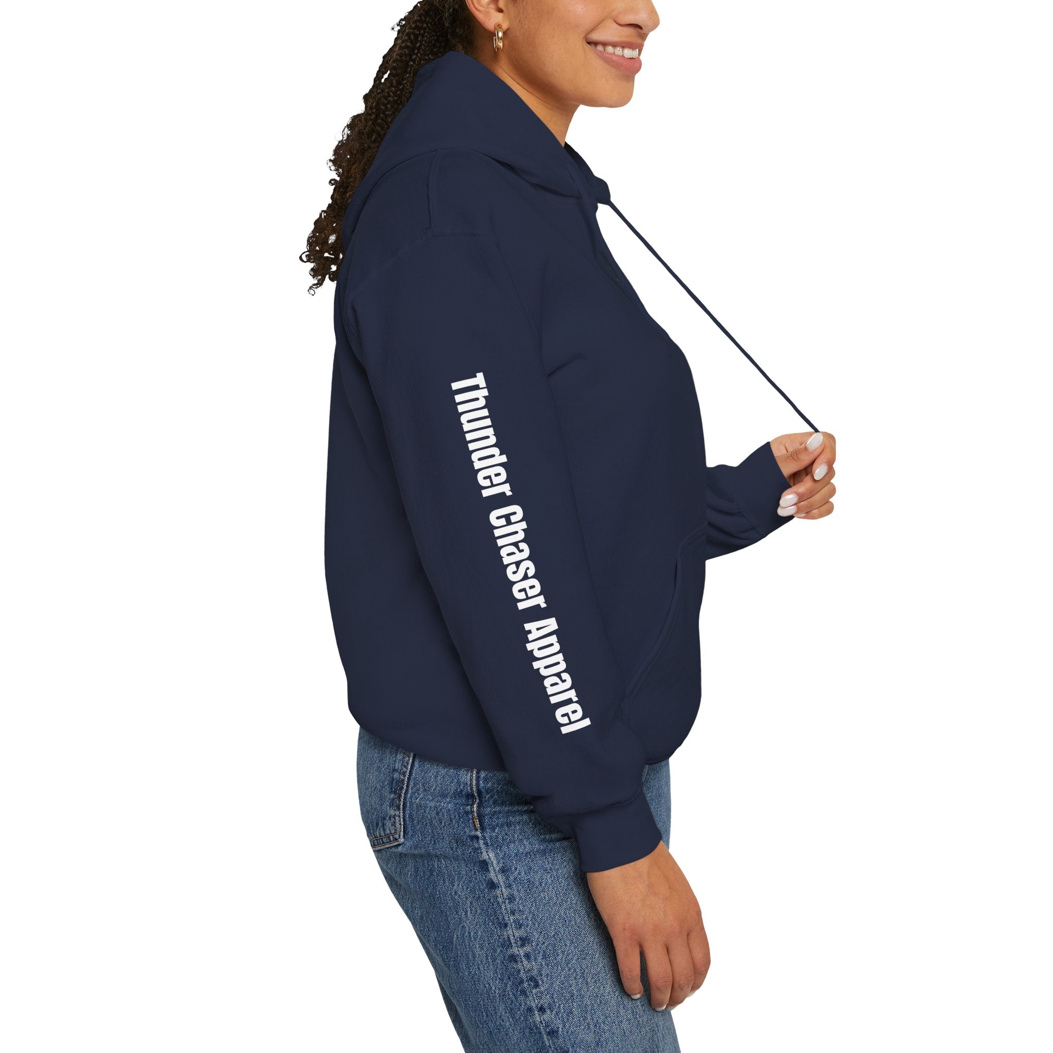 Thunder Chaser Strategy Hoodie – Lightning Bolt Graphic Sweatshirt