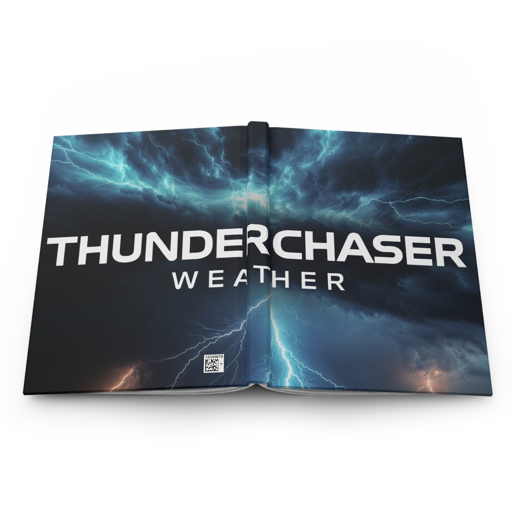 Thunder Chaser Weather Hardcover Journal – Storm Enthusiast Notebook
