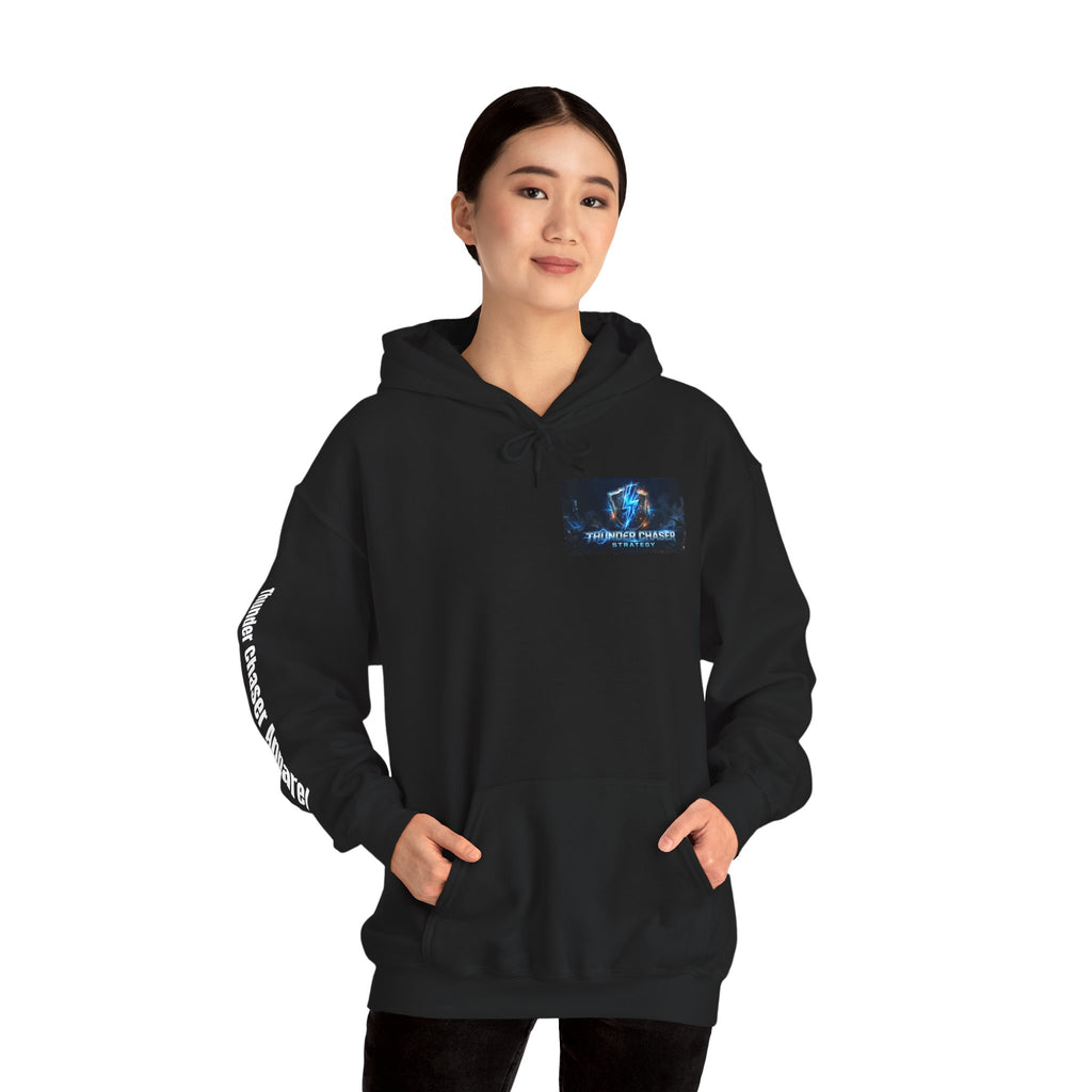 Thunder Chaser Strategy Hoodie – Lightning Bolt Graphic Sweatshirt