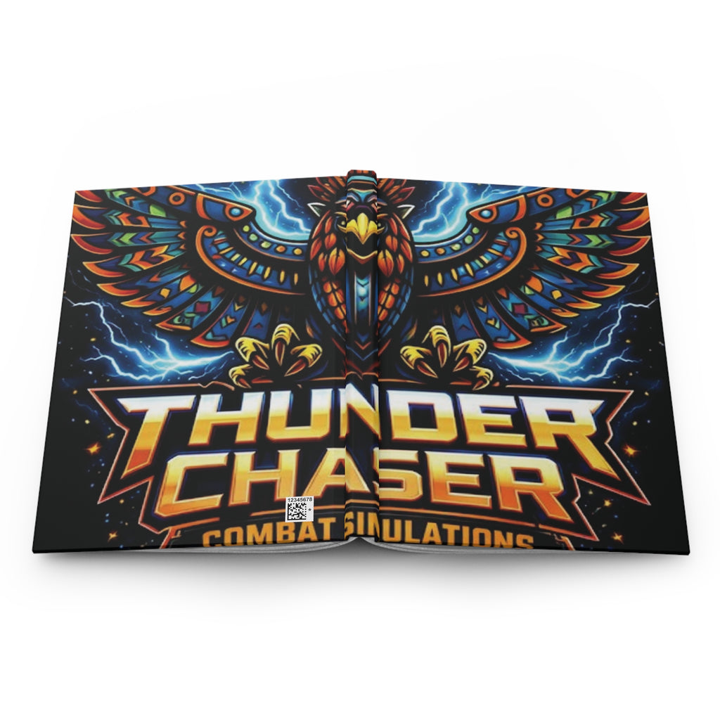 Thunder Chaser Combat Simulations Field Journal – Hardcover Matte Notebook