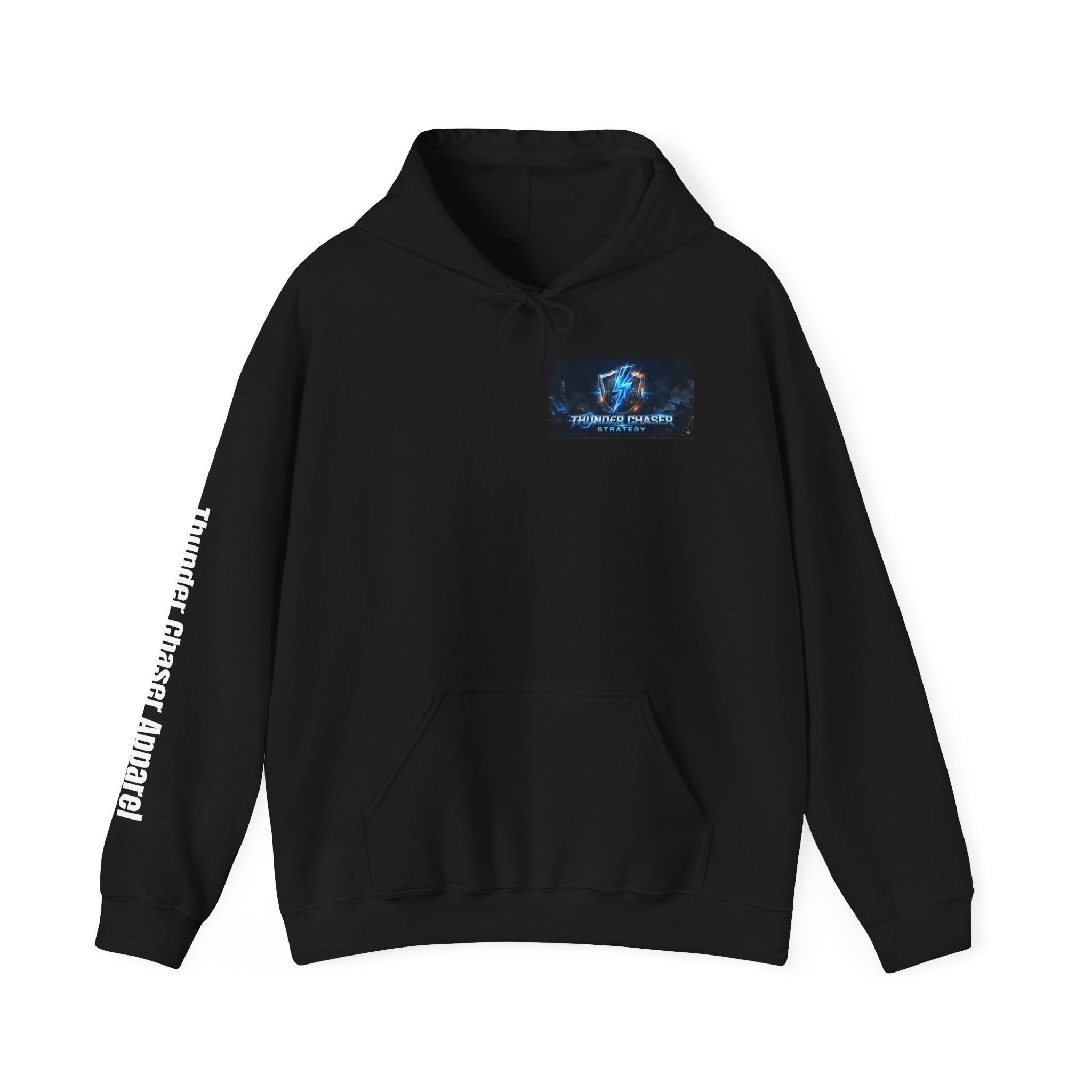 Thunder Chaser Strategy Hoodie – Lightning Bolt Graphic Sweatshirt