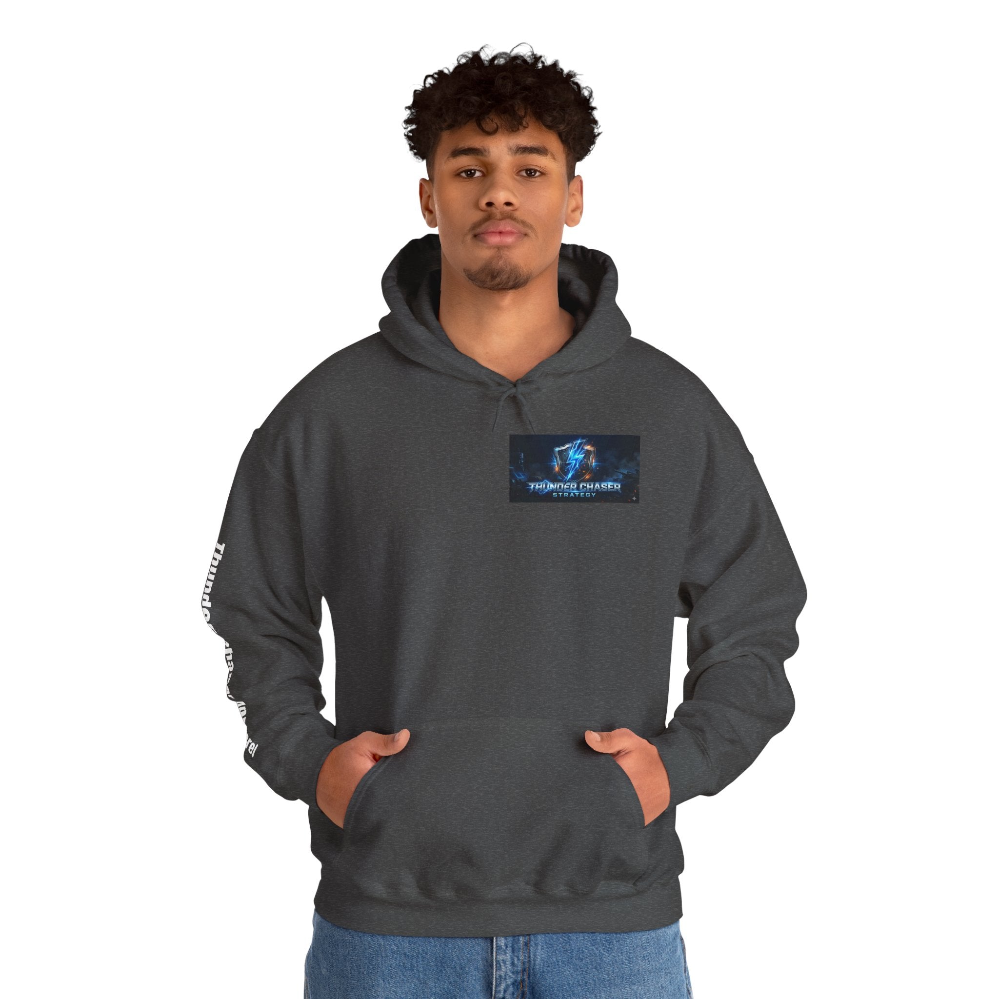 Thunder Chaser Strategy Hoodie – Lightning Bolt Graphic Sweatshirt