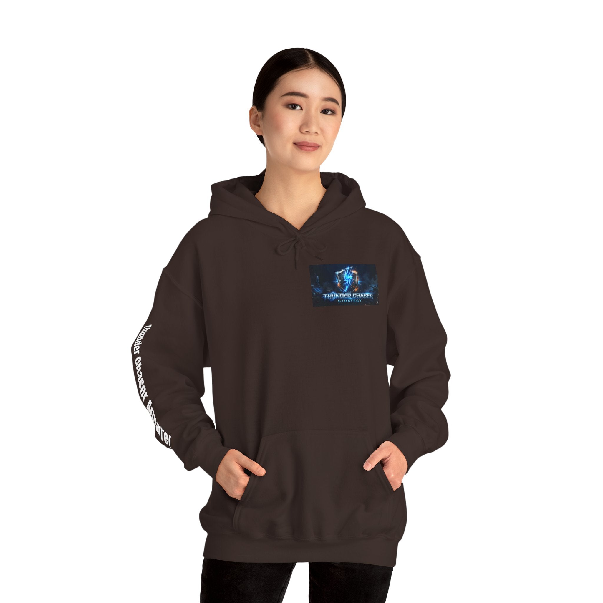 Thunder Chaser Strategy Hoodie – Lightning Bolt Graphic Sweatshirt