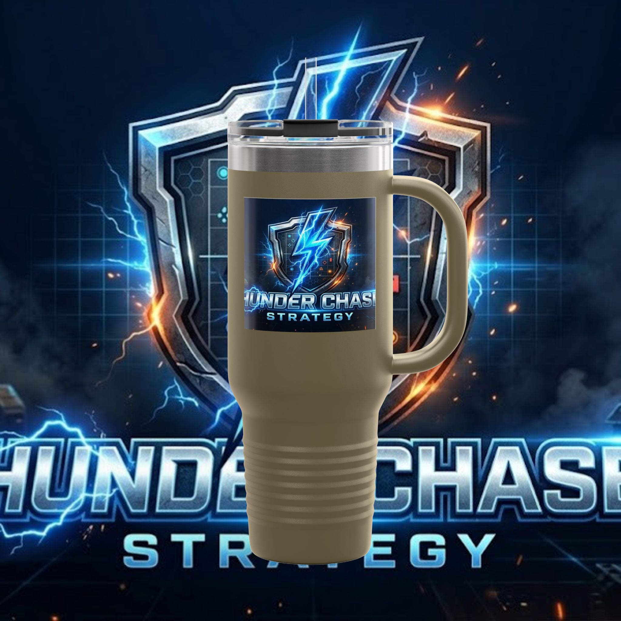 ThunderChaser Strategy 40oz Insulated Travel Mug