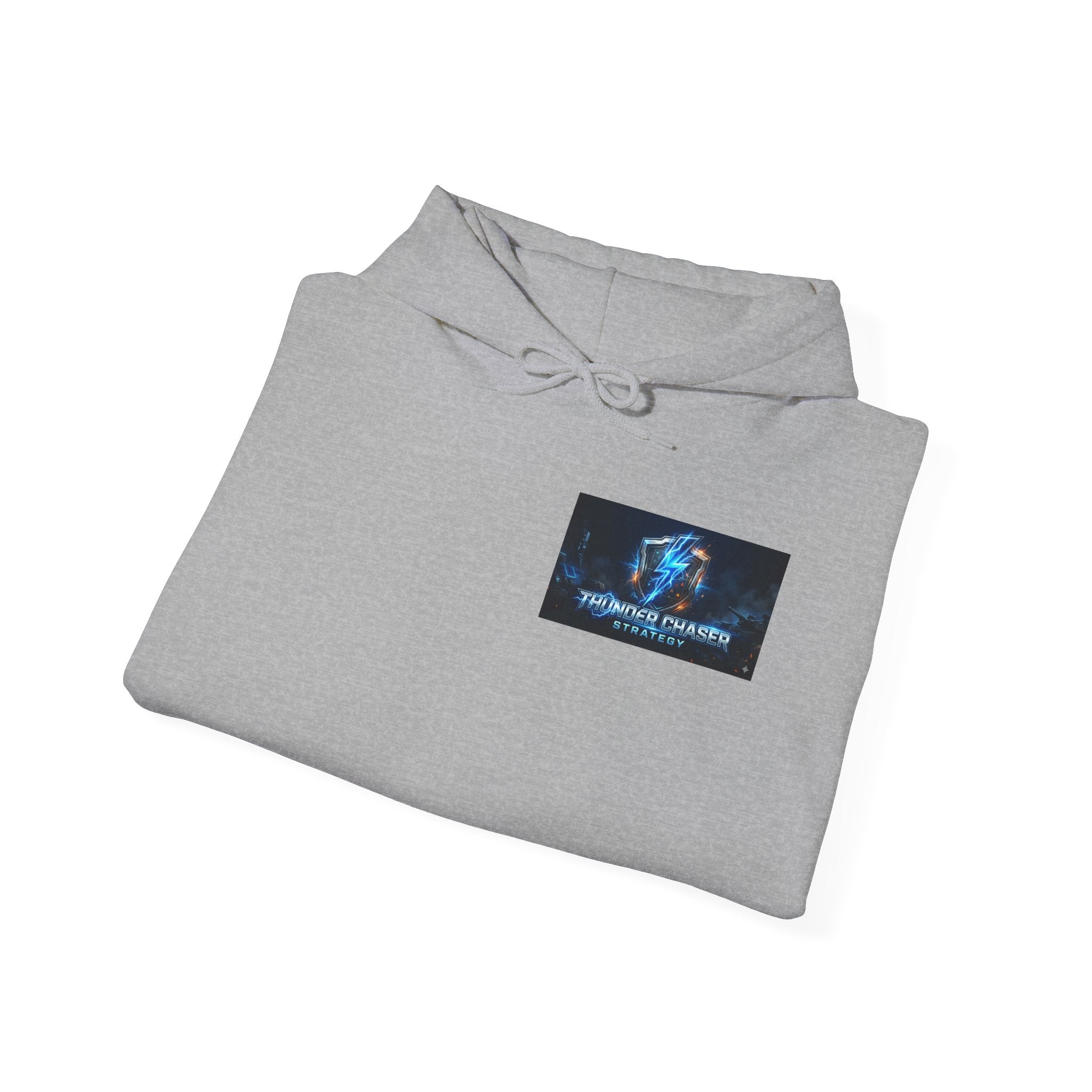Thunder Chaser Strategy Hoodie – Lightning Bolt Graphic Sweatshirt