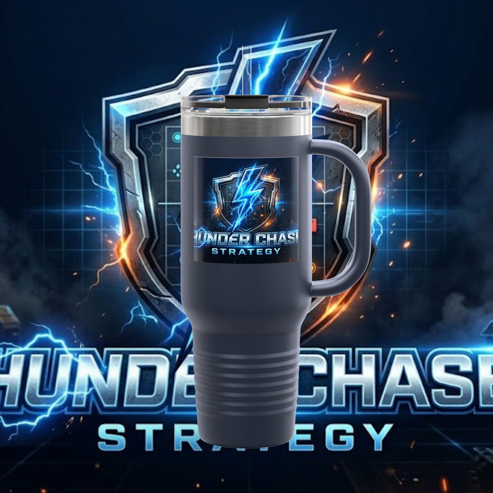 ThunderChaser Strategy 40oz Insulated Travel Mug