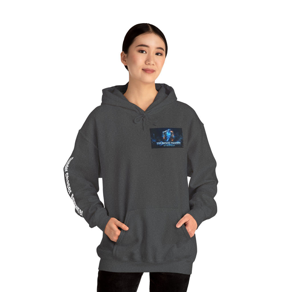 Thunder Chaser Strategy Hoodie – Lightning Bolt Graphic Sweatshirt