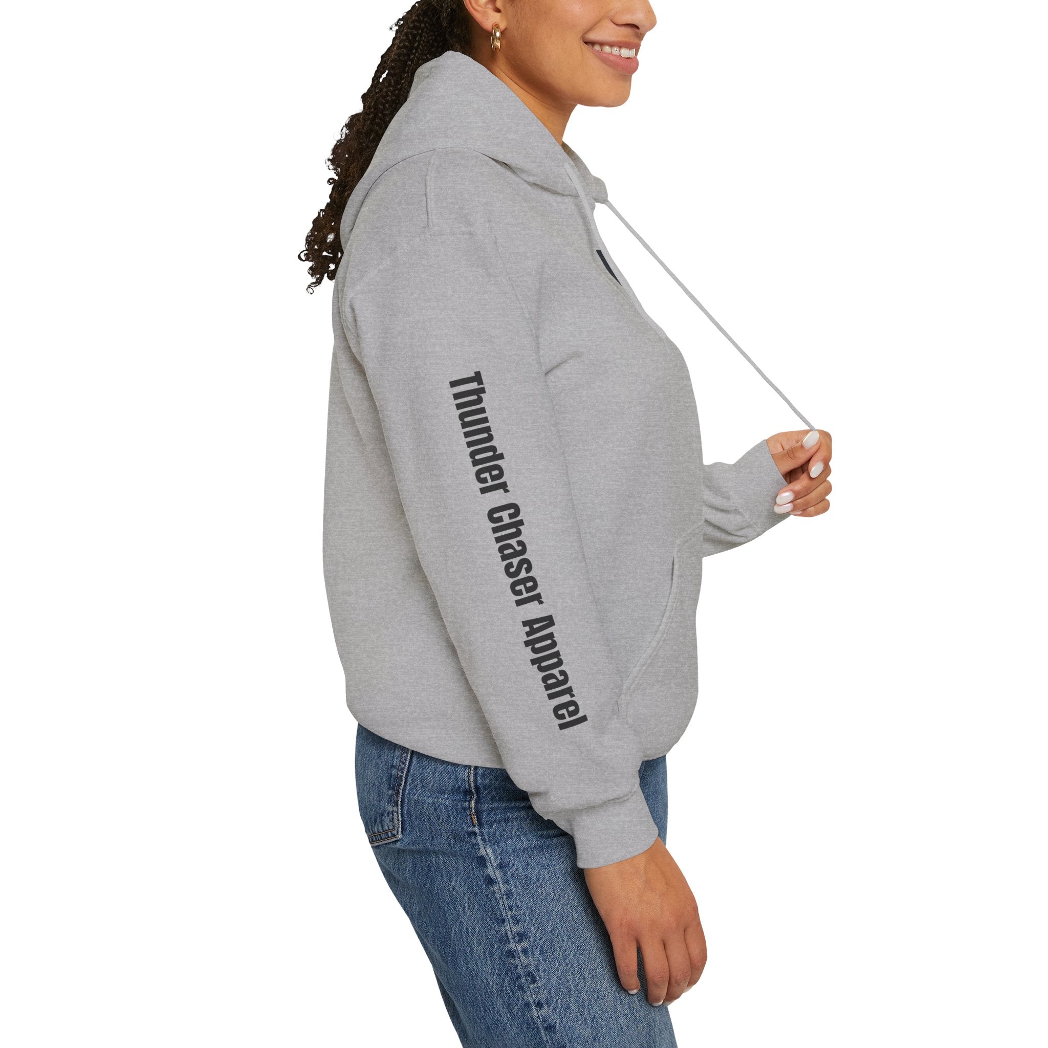 Thunder Chaser Strategy Hoodie – Lightning Bolt Graphic Sweatshirt