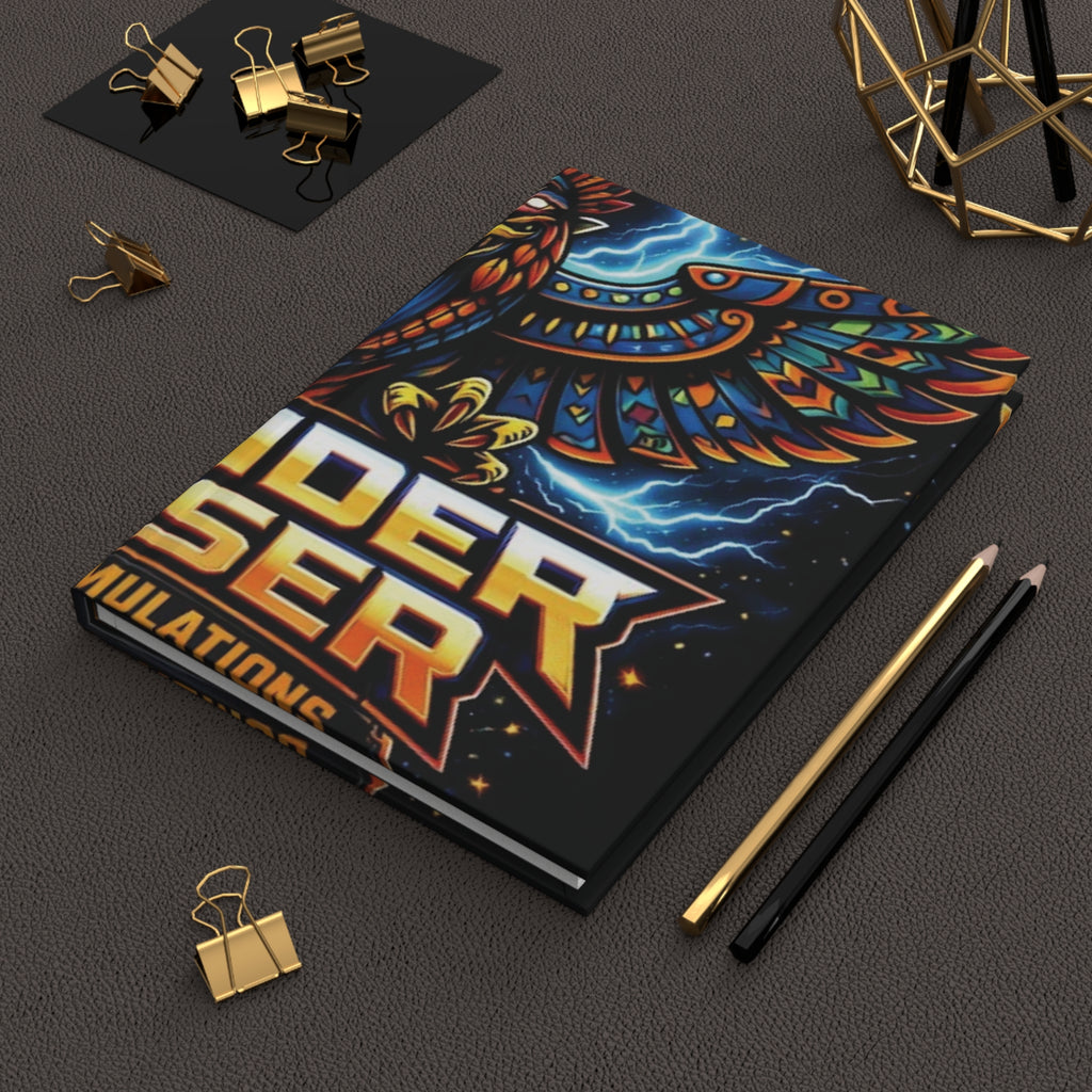 Thunder Chaser Combat Simulations Field Journal – Hardcover Matte Notebook