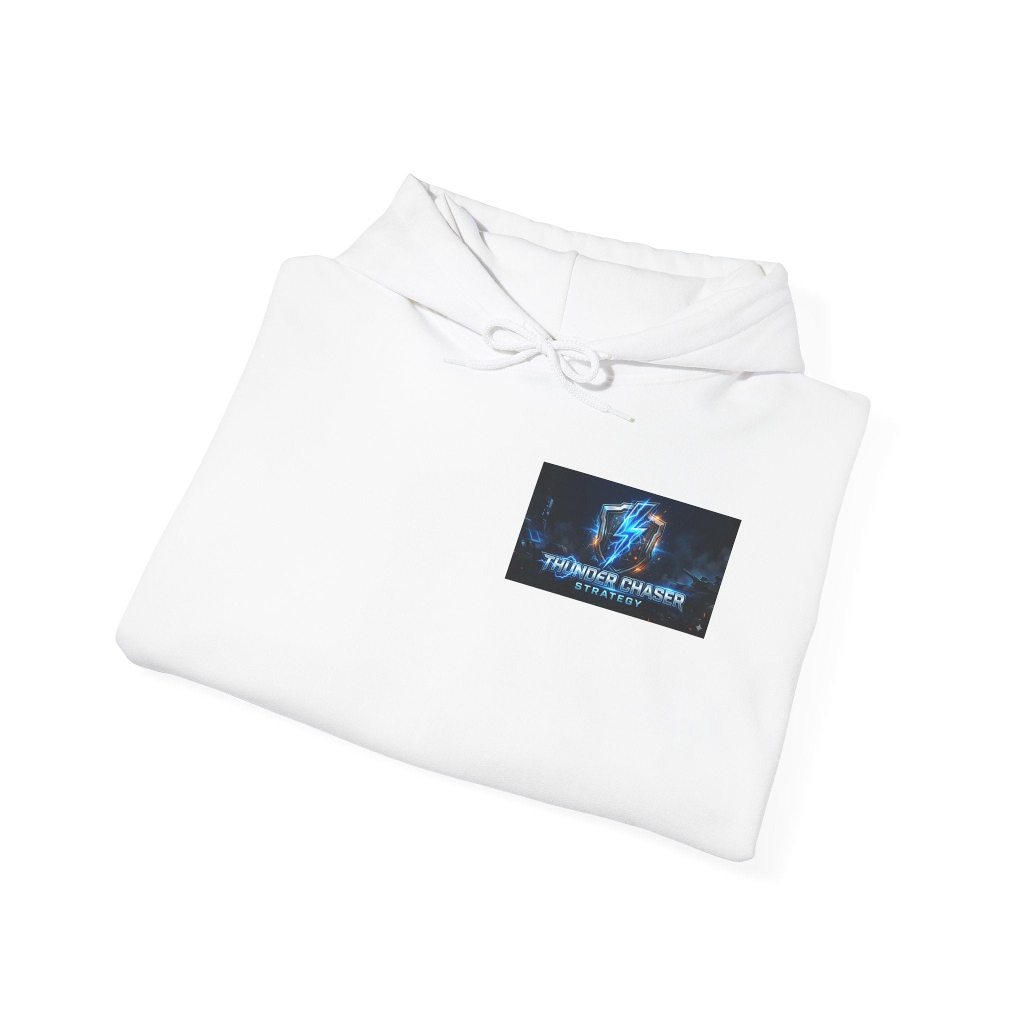 Thunder Chaser Strategy Hoodie – Lightning Bolt Graphic Sweatshirt