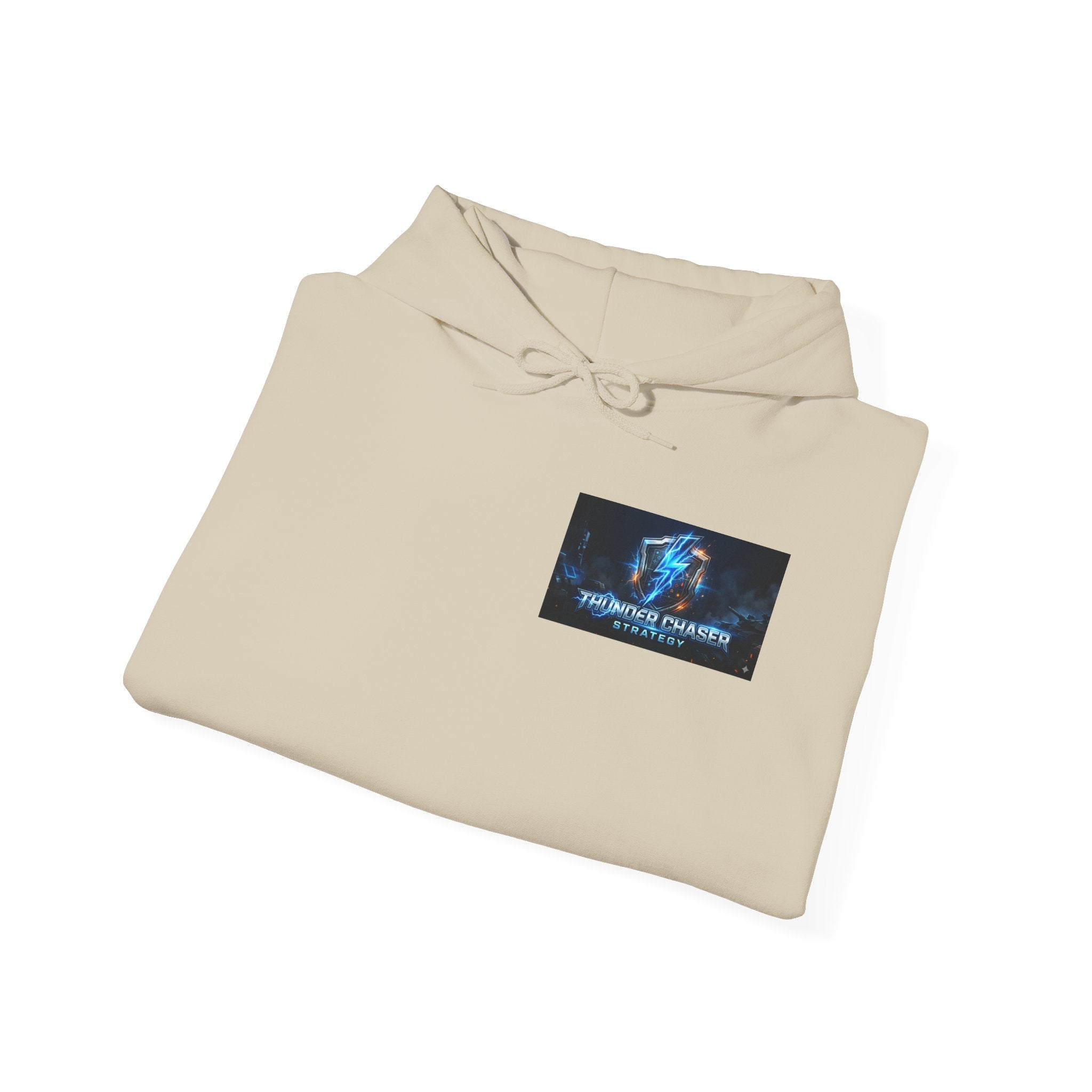 Thunder Chaser Strategy Hoodie – Lightning Bolt Graphic Sweatshirt