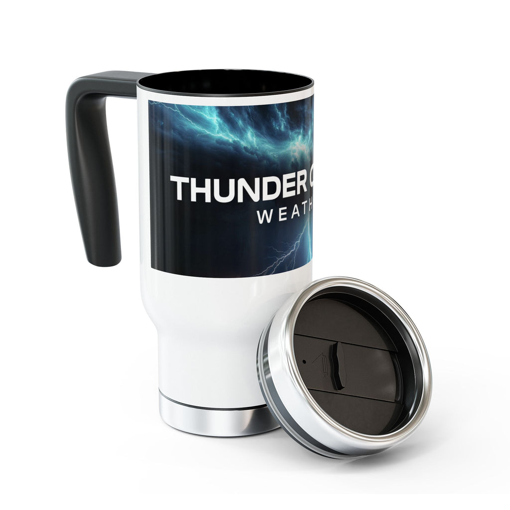 Thunder Chaser Weather 14oz Stainless Travel Mug with Handle