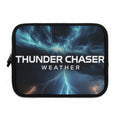 Thunder Chaser Weather Laptop Sleeve — Storm Lightning Weather Design