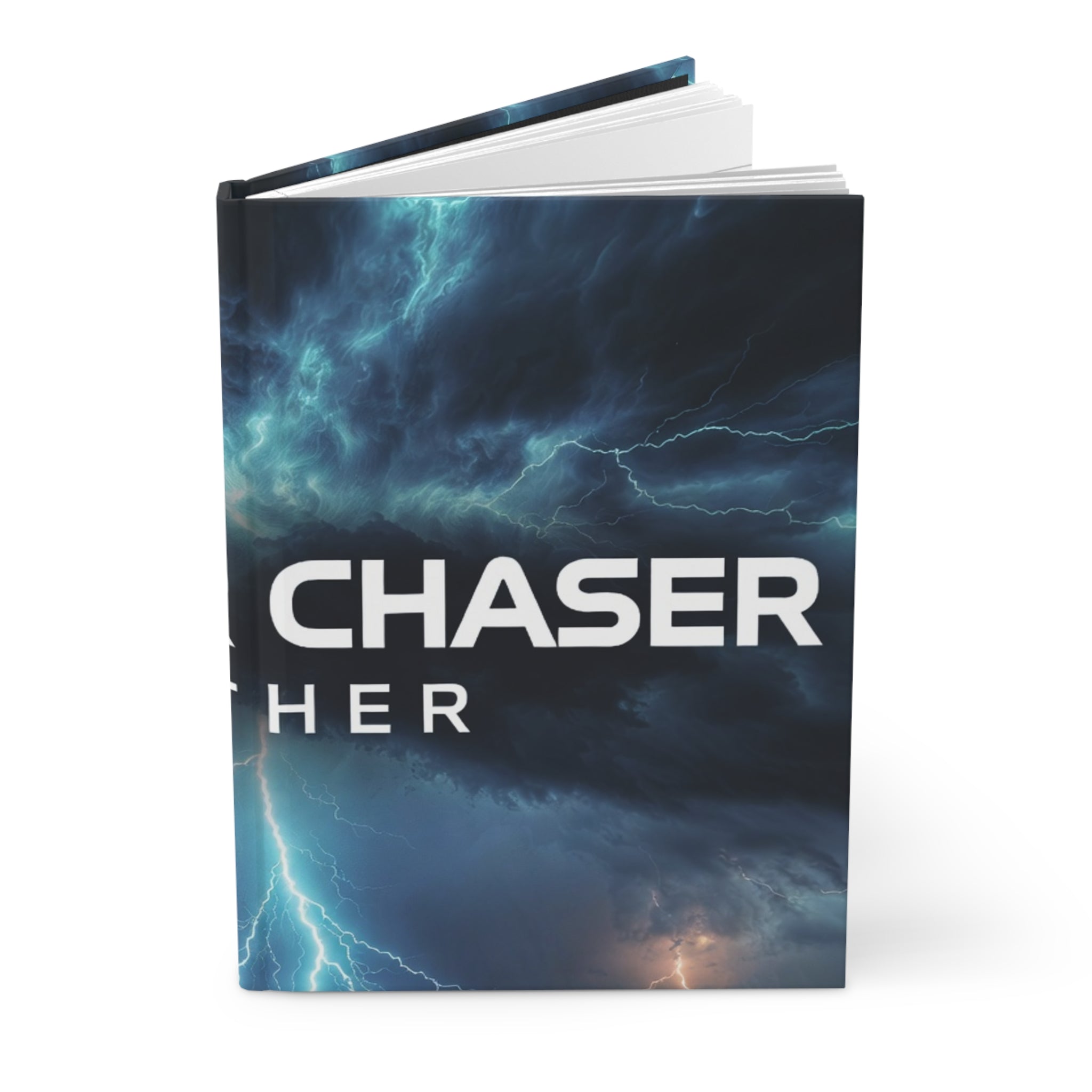 Thunder Chaser Weather Hardcover Journal – Storm Enthusiast Notebook