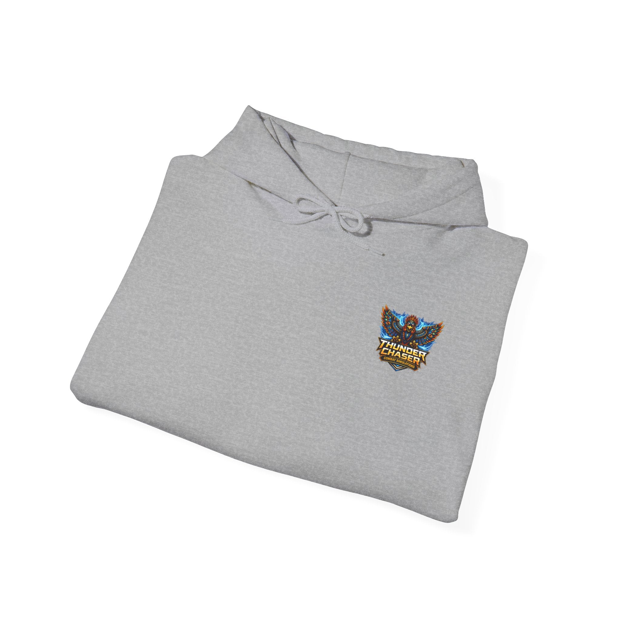 Thunder Chaser Combat Simulations Hoodie – Naval Warfare Graphic Sweatshirt