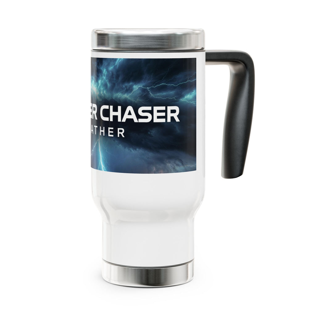 Thunder Chaser Weather 14oz Stainless Travel Mug with Handle