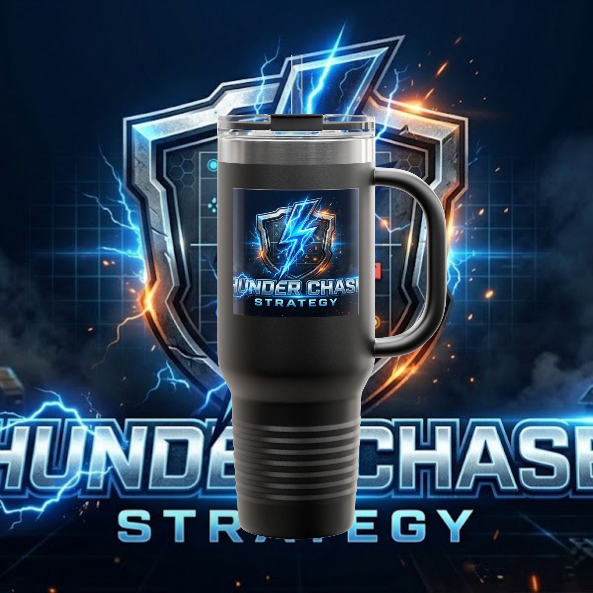 ThunderChaser Strategy 40oz Insulated Travel Mug