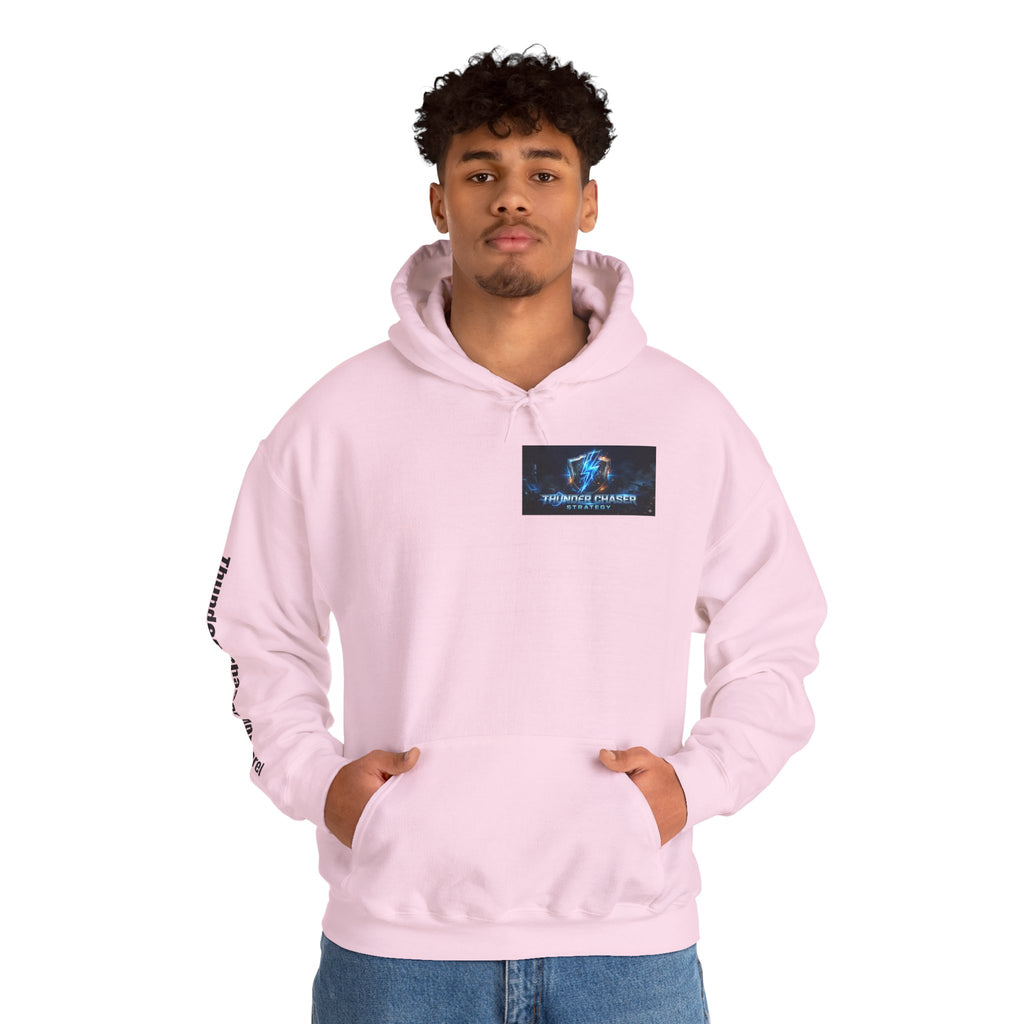 Thunder Chaser Strategy Hoodie – Lightning Bolt Graphic Sweatshirt