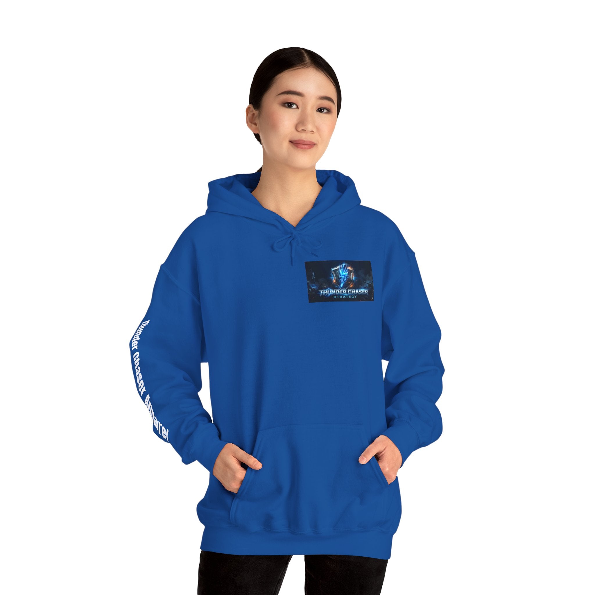 Thunder Chaser Strategy Hoodie – Lightning Bolt Graphic Sweatshirt
