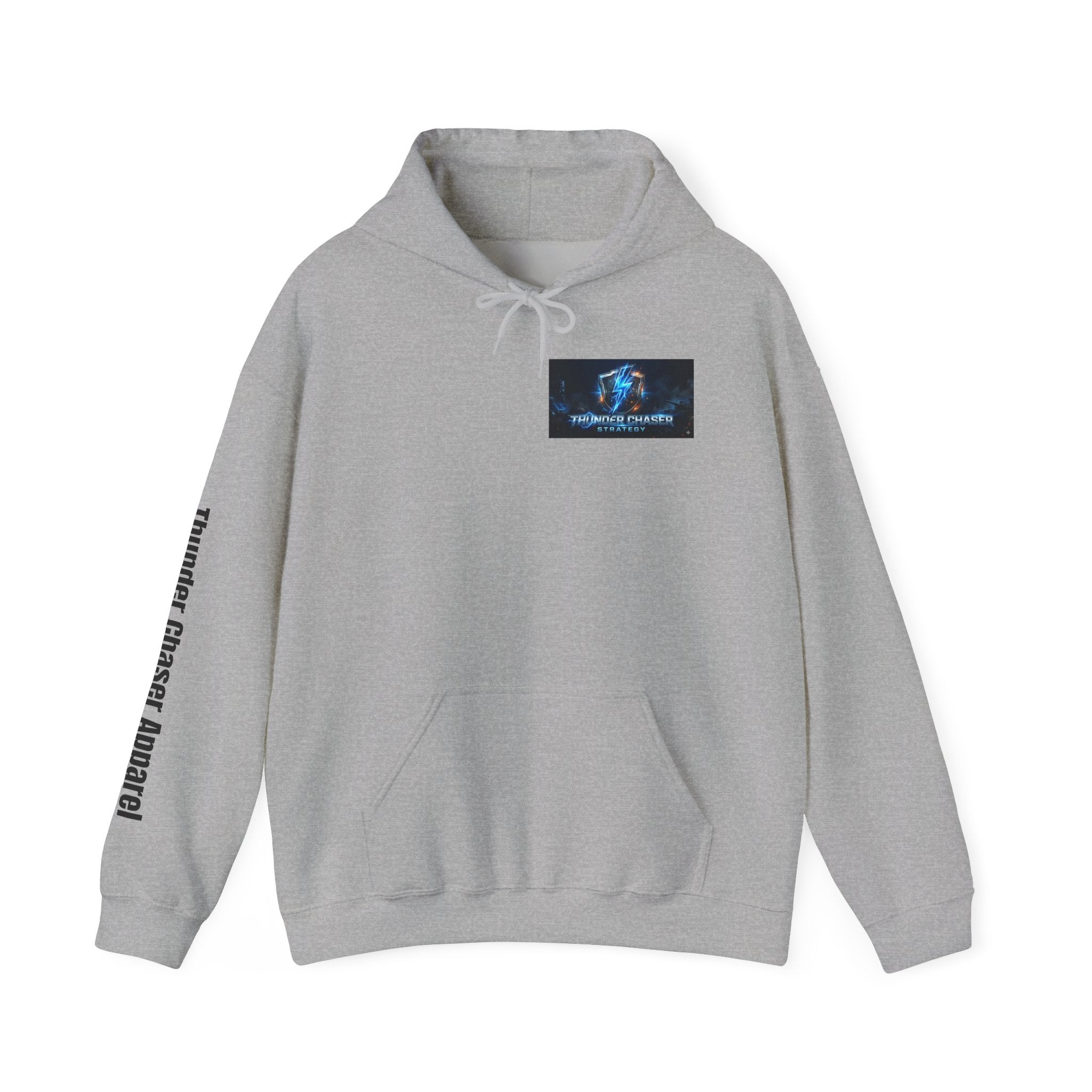 Thunder Chaser Strategy Hoodie – Lightning Bolt Graphic Sweatshirt