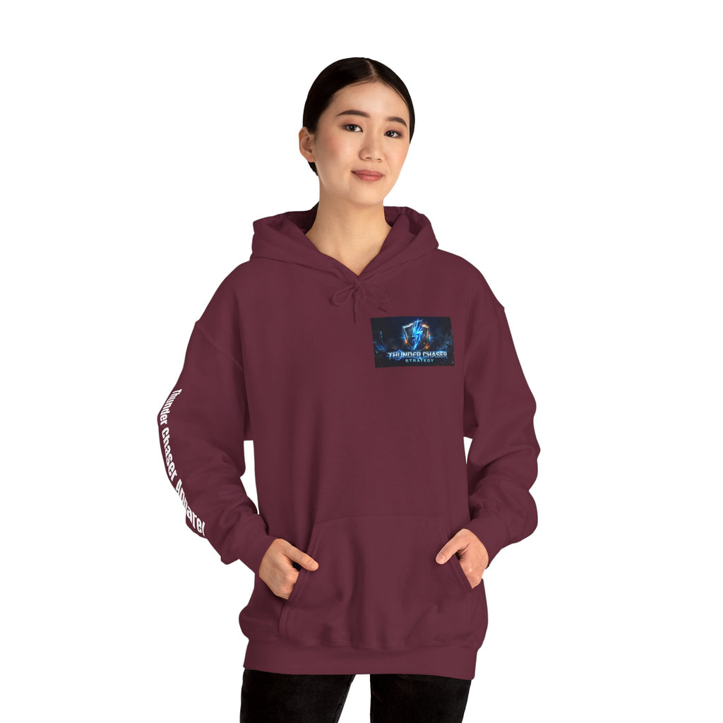 Thunder Chaser Strategy Hoodie – Lightning Bolt Graphic Sweatshirt