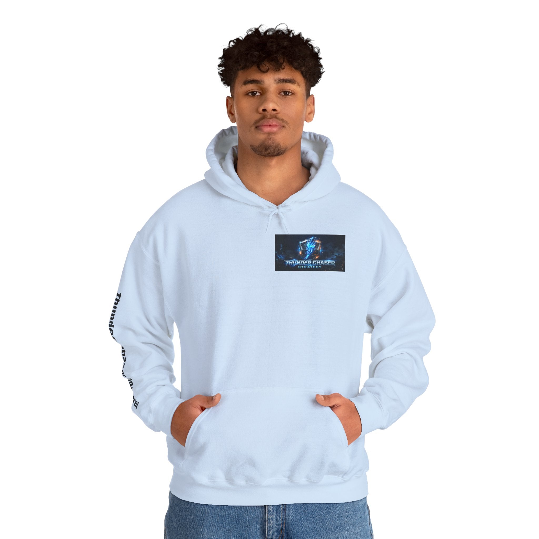Thunder Chaser Strategy Hoodie – Lightning Bolt Graphic Sweatshirt